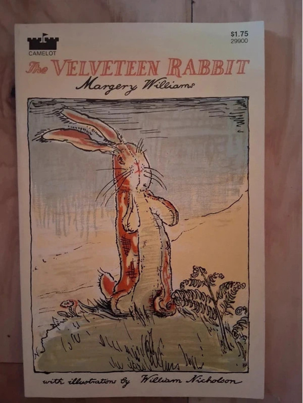 Vintage “The Velveteen Rabbit” by Margery Williams, Paperback Book, 3rd Printing